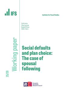 Working paper cover