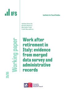 Working paper cover
