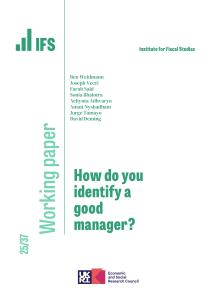 Working paper cover