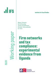 Working paper cover