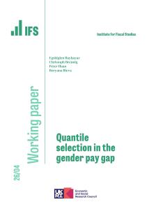 Working paper cover
