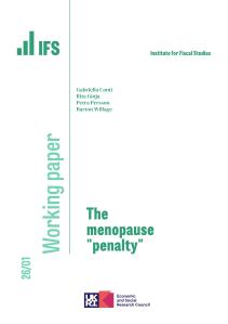 Working paper cover