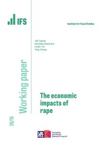 Working paper cover