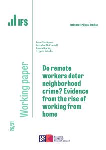 Working paper cover