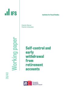 Working paper cover