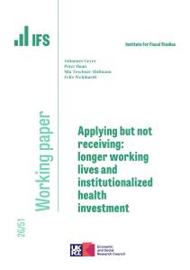 Working paper cover