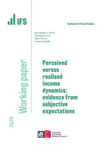 Working paper cover