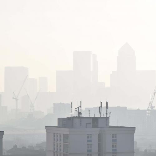 London in smog