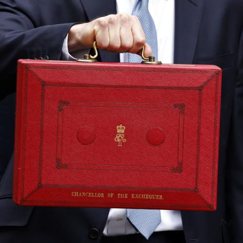 An image of the Chancellor's red box