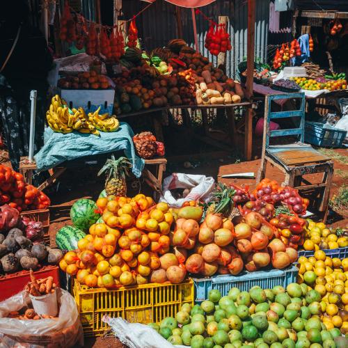 Africa fruits stall
