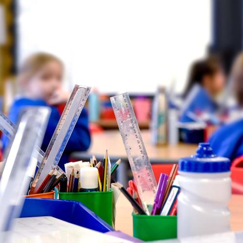 Primary school classroom