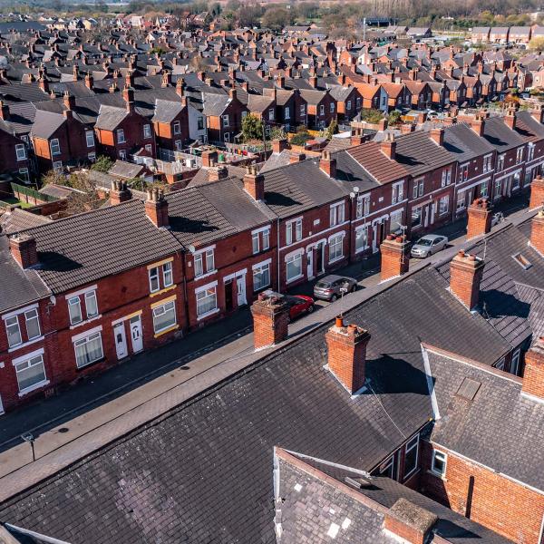 Row of terraced houses