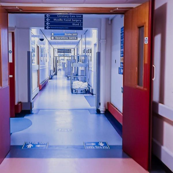 Hospital corridor