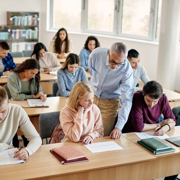 College classroom