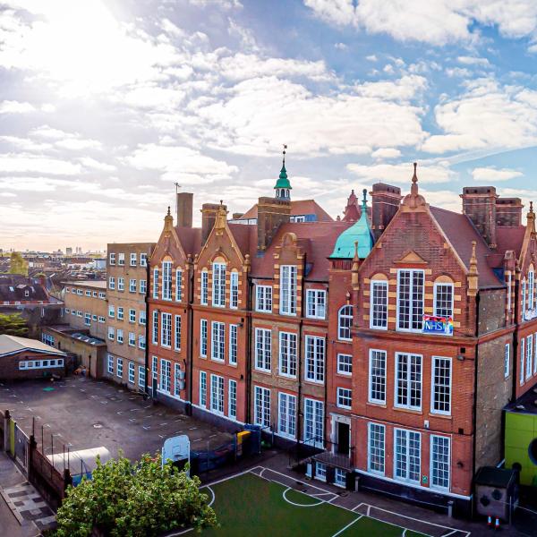 School building in London