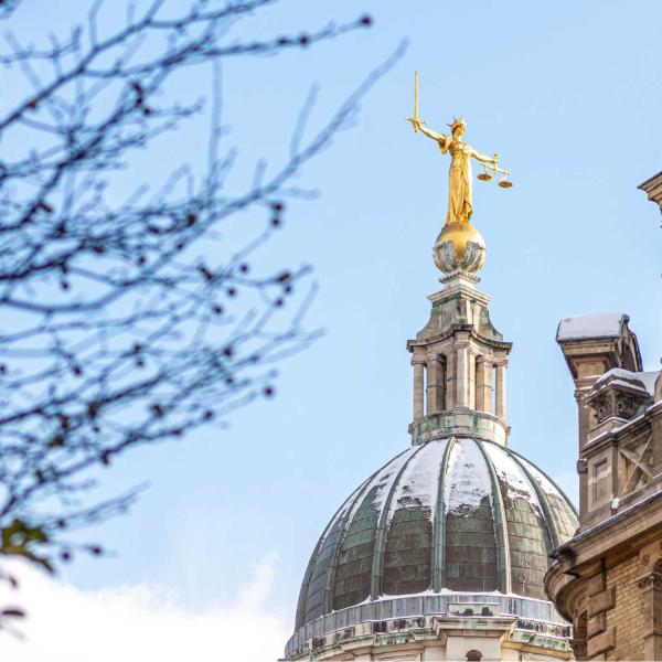 Old Bailey Central Criminal Court in London