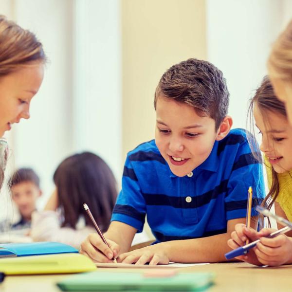children in school