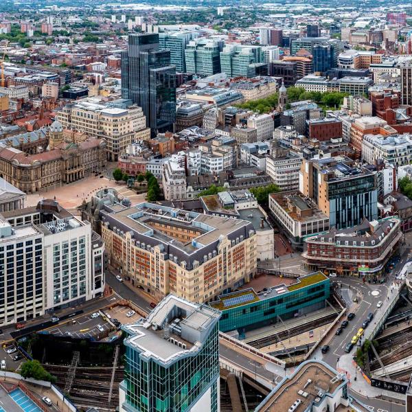 City from above