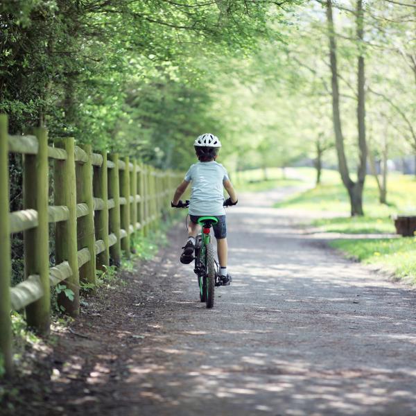 child cycling
