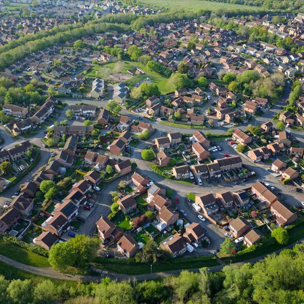 Village from above