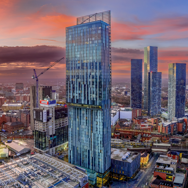 Manchester skyline