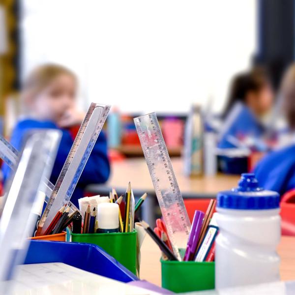 Primary school classroom