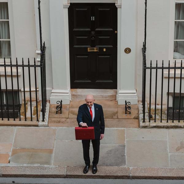 John Healey presents his first Budget