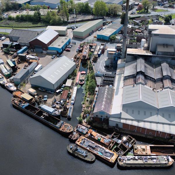 Factory on the river