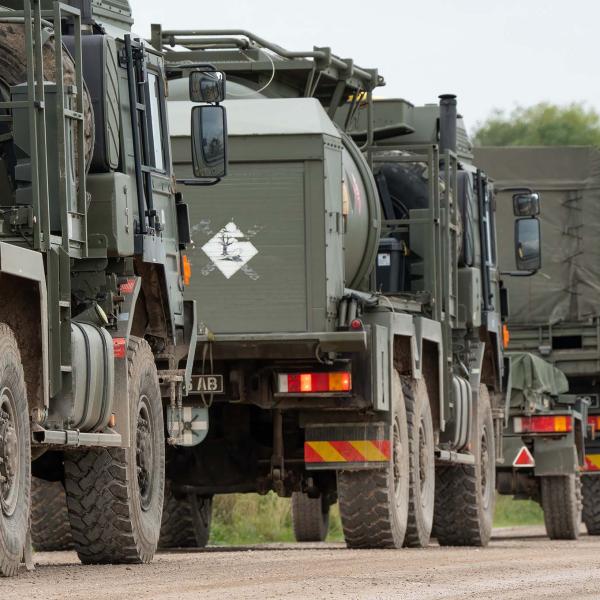Military tanks