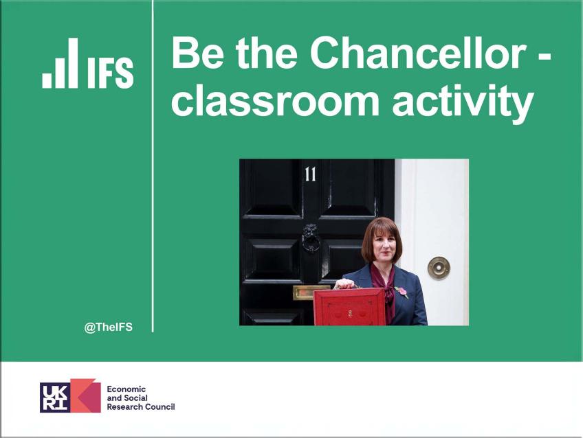 Be the Chancellor classroom activity